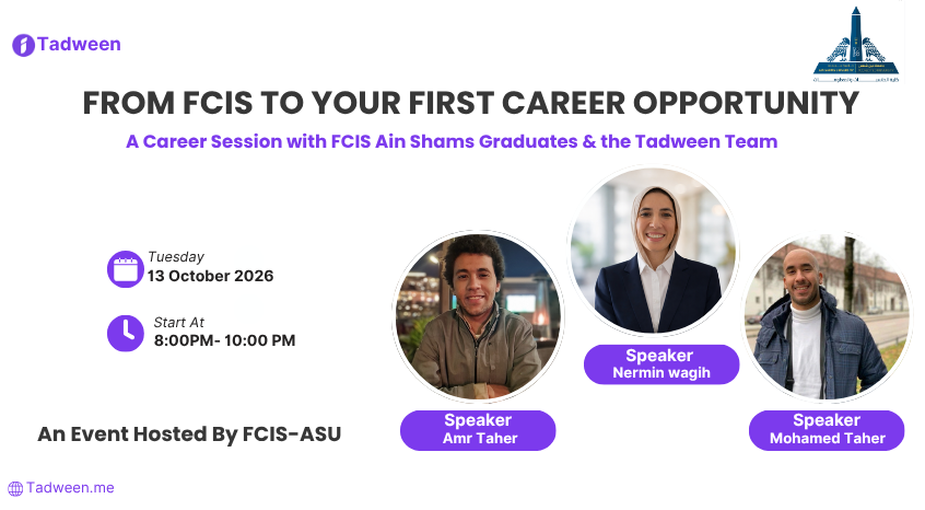 From FCIS-ASU to Your First Career Opportunity 🚀