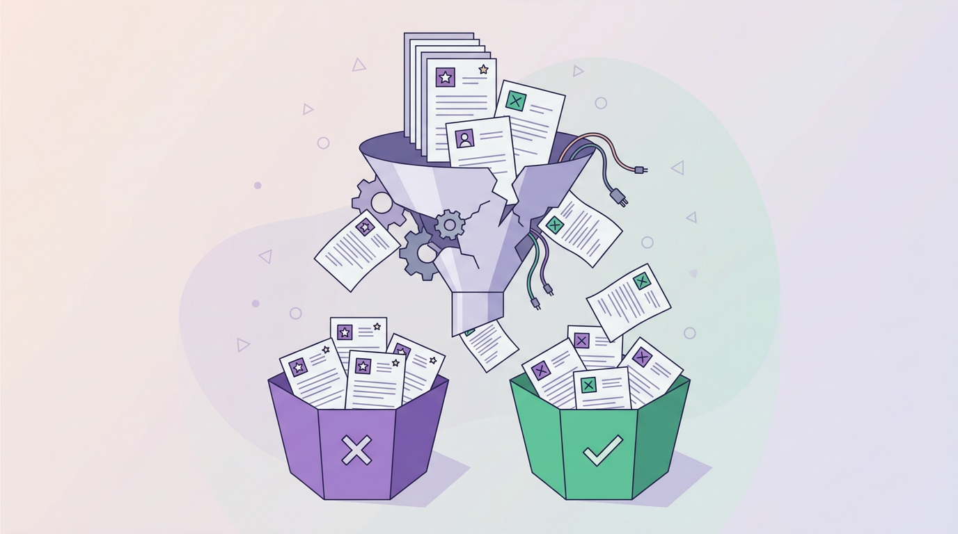 Illustration: ATS Is Broken: How Applicant Tracking Systems Became the Biggest Problem in Hiring