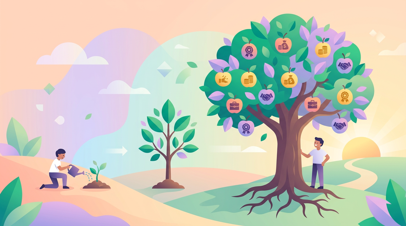 Daily work log template showing the four-question framework for career documentation