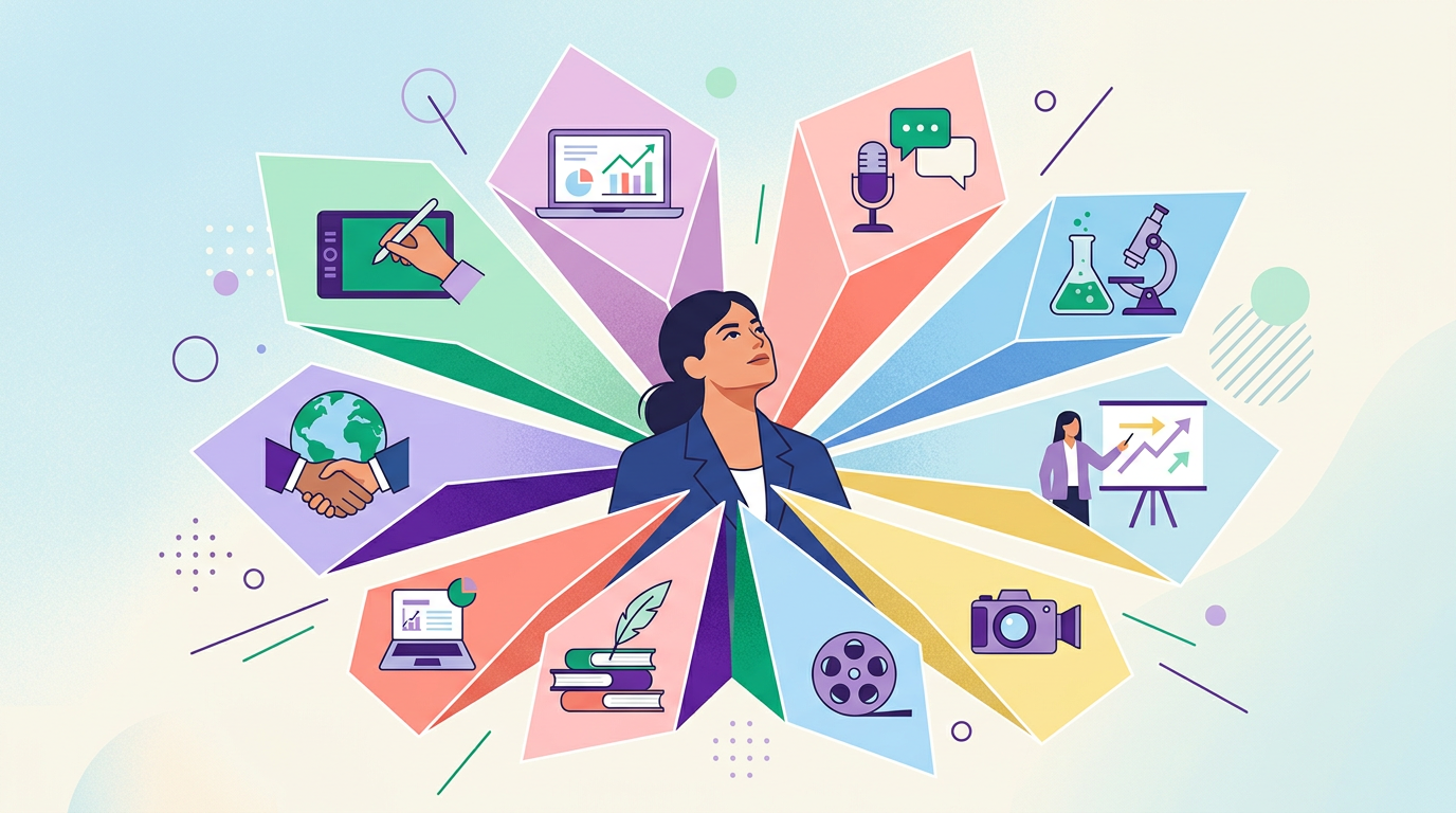 Illustration: The Portfolio Career: How to Manage Multiple Careers Without Losing Your Mind (Or Your Identity)