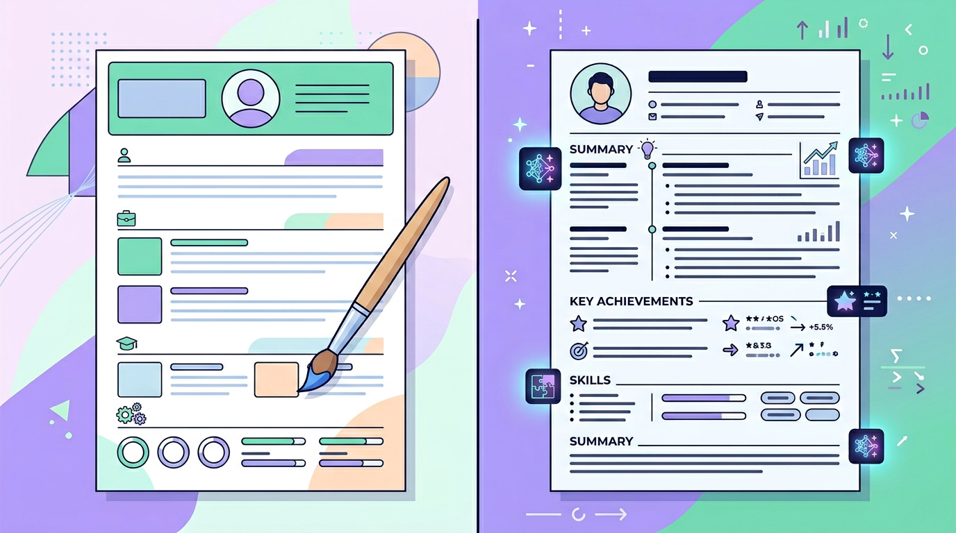 Canva Makes Beautiful Resumes. Tadween Makes Resumes That Get You Hired.