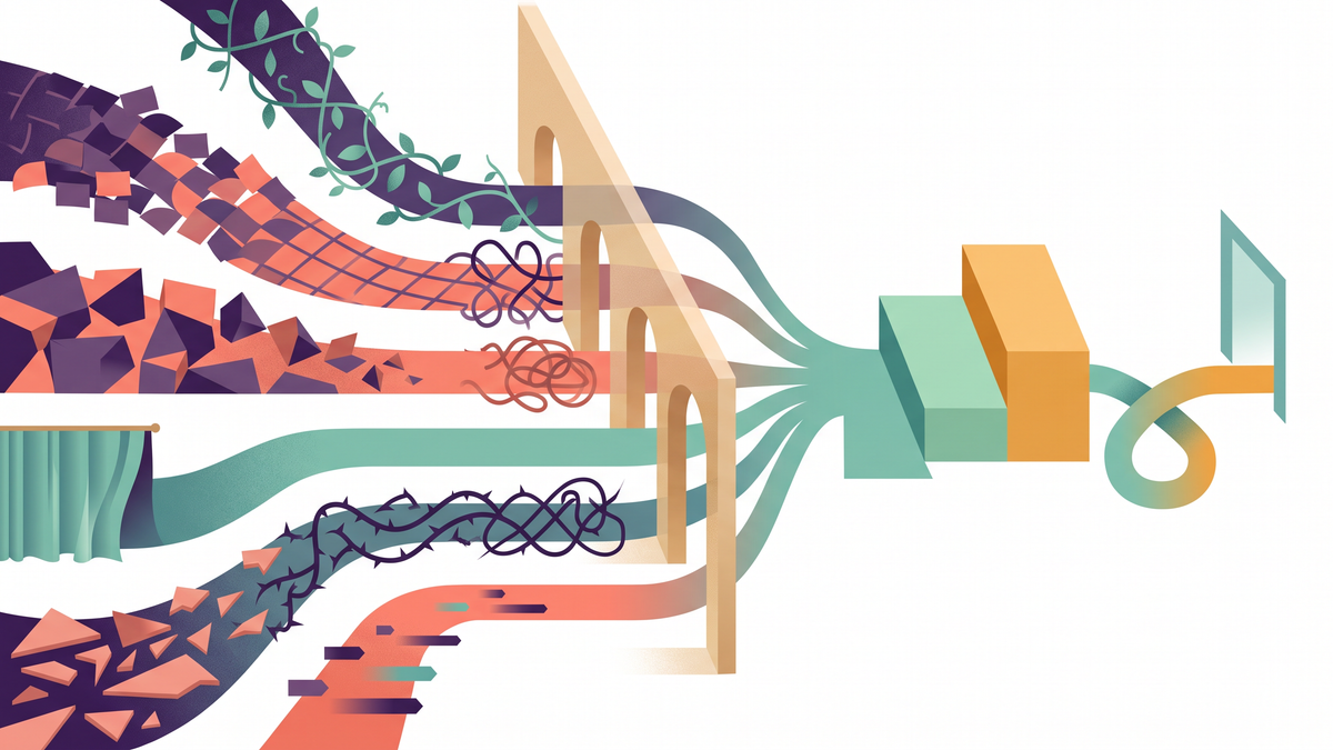 A scenario map that turns six reasons for leaving into a context, decision, and fit answer